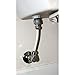 SharkBite Toilet Connection Kit with Angle Stop, Push to Connect Brass Plumbing Fittings, PEX Pipe, Copper, CPVC, PE-RT, 25088
