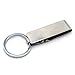 Linwnil Stainless Steel Keyring Security Belt Clip Key Chain,used in sports pants, clothes pockets,belt,Durable Multi-ring Key Holder (4)