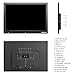 Digital Picture Frame, APESIN 14.1 Inch HD Screen with Motion Sensor (Black)