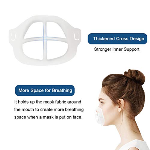 3D Mask Bracket Silicone Mask Bracket Face Bracket for Mask Face Mask