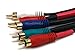 Monoprice 3ft 22AWG 5-RCA Component Video/Audio Coaxial Cable (RG-59/U) - Black
