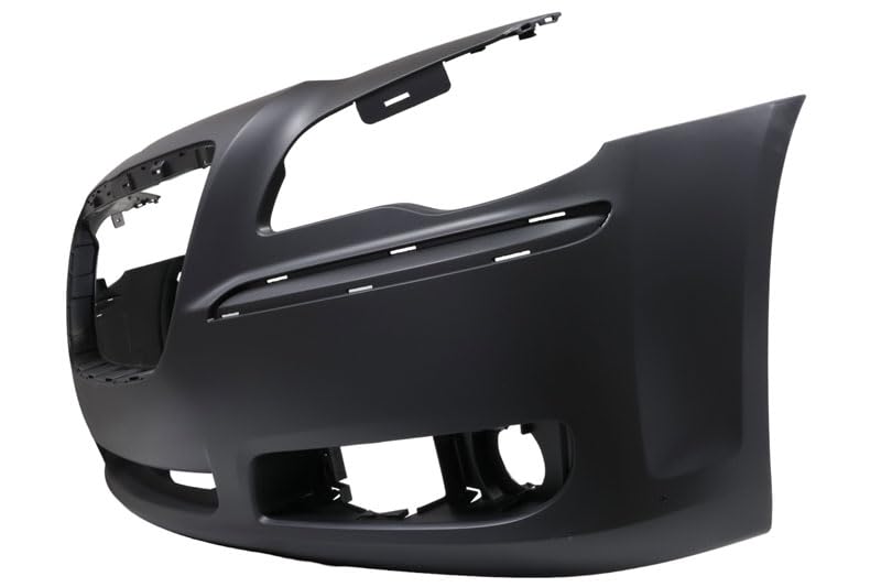 JP Auto Primed Front Bumper Cover for 2011-2014 Chrysler 300 - OEM Replacement CH1000A00, No Parking Sensors, 1-Year Warranty