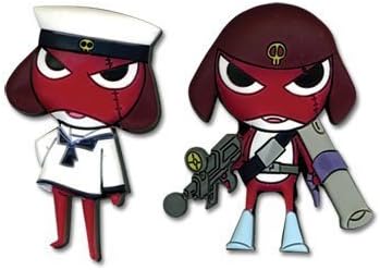 Sgt. Frog: Sailor Giroro &amp; Mecha Giroro Pins (Set of 2) by GE Entertainment