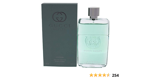 Amazon.com : Gucci Guilty Cologne by Gucci for Men - 3 oz EDT Spray, clear  : Beauty \u0026 Personal Care
