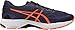 ASICS Men's Gt-1000 5 Running Shoe, Indigo Blue/Hot Orange/Black, 9.5 M US