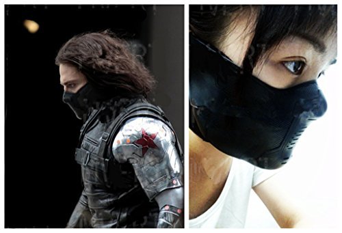Cos-me Captain America 2 Winter Soldier Mask Cosplay Props