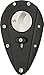 Xikar Xi1 Cigar Cutter, 440C Stainless Steel Blades with Rockwell HRC 57 Rating, 54 Ring Gauge, Double Guillotine Action, Black