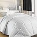 Balichun All Season King Goose Down Alternative Quilted Comforter with Corner Tabs - Hypoallergenic -Double Plush Fabric -Super Microfiber Fill -Machine Washab