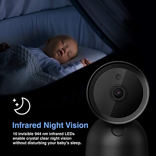 image for Baby Monitor with Camera and Audio, X-Sense Video Baby Monitor with 4.