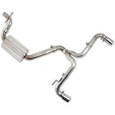 AWE Tuning Mk6 GTI Performance Catback - Chrome Silver Round Tips - 3015-32036