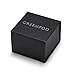 Greenpod 8mm Black Tungsten Ring for Men Blue/Rose Gold/Silver Thin Groove Line Dome Brushed Comfort Fit Size 7-15