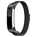 Pumsun Magnetic Loop Band For Fitbit Alta Smart Watch, Stainless Steel