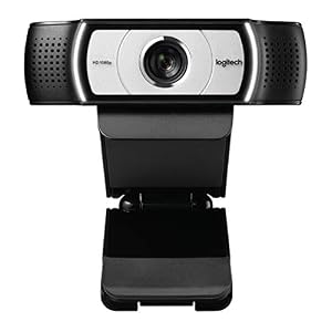 Logitech C930e 1080P HD Video Webcam – 90-Degree Extended View, Microsoft Lync 2013 and Skype Certified – Black