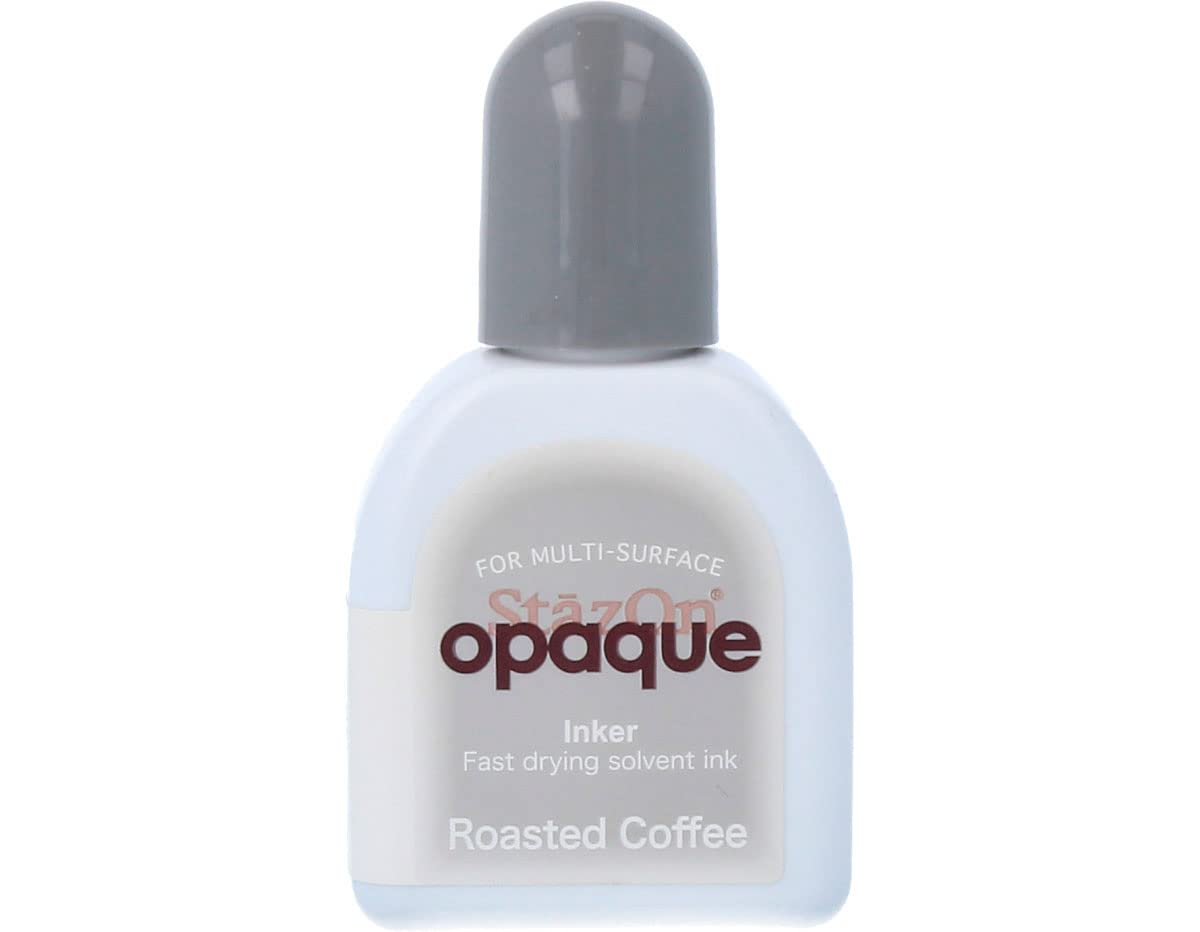 Tsukineko Stazon Roasted Coffee Ink Pad, Brown