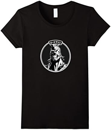 Womens All Might T shirt Small Black
