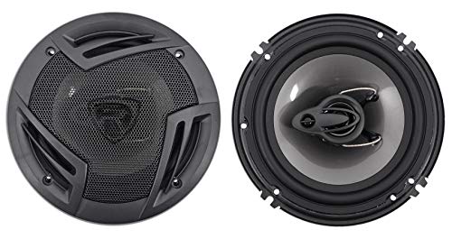 Memphis Hidden Hide Away Classic Car Stereo Receiver+(4) 6.5" 3-Way Speakers