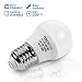 TORCHSTAR A15 LED Refrigerator Light Bulbs, 5W (40W Eqv.), 110-130V, E26/E27 Base, Omni Directional, 450lm, for Appliances, Freezers, Ceiling Fans, 5000K Daylight, Pack of 6