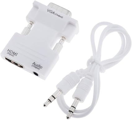 Amazon Hdmiメス Vgaオス オーディオケーブル 出力ケーブル コンバーター 変換アダプタ 全3色 白 Non Brand Dviケーブル 通販