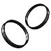 StanceMagic Hubcentric Rings (Pack of 4) - 56.1mm ID to 72.6mm OD - Black Poly Carbon Plastic Hubrings - Compatible with Subaru Honda Acura Scion FRS and 72.6mm Wheel Centerbore