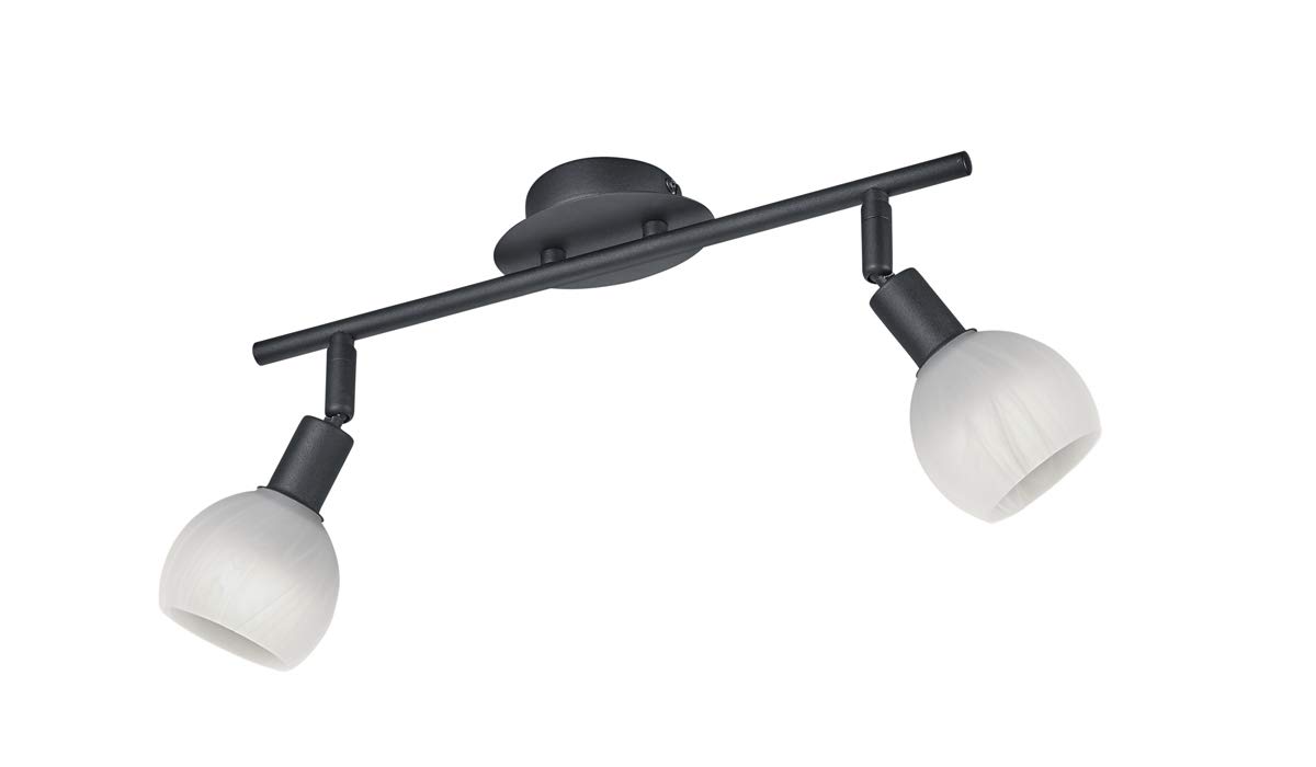 Reality Leuchten Spotlight Bar, Metal, Black