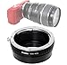 Fotasy Manual EF EFS Lens to E Mount Adapter, EF E Mount, EF Adapter to E Mount, Adapter for Cannon EF lense, Compatible with Sony a7 a7r a7s a7 II III IV a9 a9II a7c aplha 1 a6600 a6500 a6400 a6300