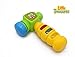 Little Treasures Light Up Soft Tip Toy Hammer with Sound Effect