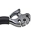 TSEAH Stainless Steel Hunting Slingshot Powerful Triple Force Outdooor Professional Fishing Sling Shot + Bag + 100Pcs 9mm Ammo Balls