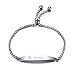 LiFashion CL Stainless Steel Blood Thinner Medical Alert ID Emergency Link Identification Bracelet for Men Women