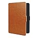 Inateck Kindle Paperwhite Leather Case Ultra Slim Cover for Amazon All-New Kindle Paperwhite 2015 300 PPI 3rd gen/ 2014/2013/ 2012, with Auto Sleep Wake Function, Brown