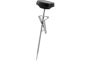 Lawnoval Digital Thermometer for Coffee, Milk Frothing, Cooking, BBQ, Camping Stainless Steel Instant Read with Fast Response