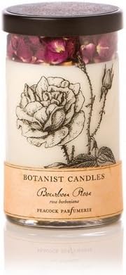 Peacock Parfumerie Bourbon Rose Botanist Candle