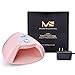 MelodySusie Eos Pro12W UV/LED Nail Lamp - Smart Nail Dryer, Cures All Major Gel Nail Polish Brands, Pink