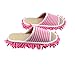 Women Microfiber Slippers Floor Cleaning Mop Ladies Dusting Slippers Floor Cleaning Tool