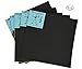 10 Pack- Black Self-Stick Adhesive Foam Sheets 10