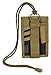 Hazard 4 Badger Velcro Patch Neck Lanyard with Key Ring and Credit Card Organizer - Coyote