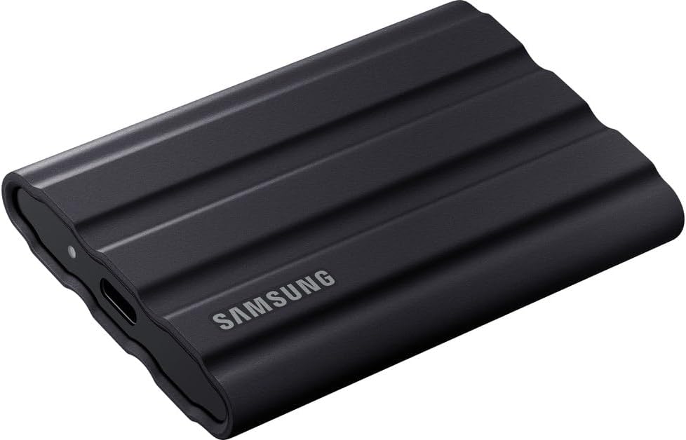 Samsung T7 Shield 1TB Portable SSD USB 3.2 IP65 Water Resistant Black