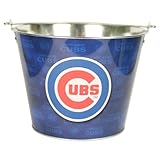 MLB Teams Logo Aluminum Beer Buckets (Chicago Cubs)