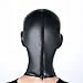 LUOEM Full Face Blindfold Mask Breathable Open Eyes Open Mouth Face Cover Mask Adult Cosplay Costume Hood Unisex Headgear Wedding