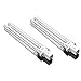 AQUANEAT 13 Watt Replacement UV Bulb G23 2 Pin Base for SUNSUN Pond Filter UV Sterilizer JUP-23 2 PCS