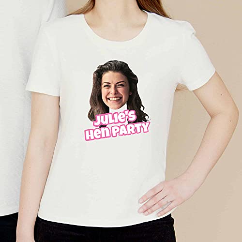 Personalised T Shirt – Add Your Text, Picture, Design or Logo on Our Washing Machine and Iron Friendly Small Size T Shirt - Front Side Print Only