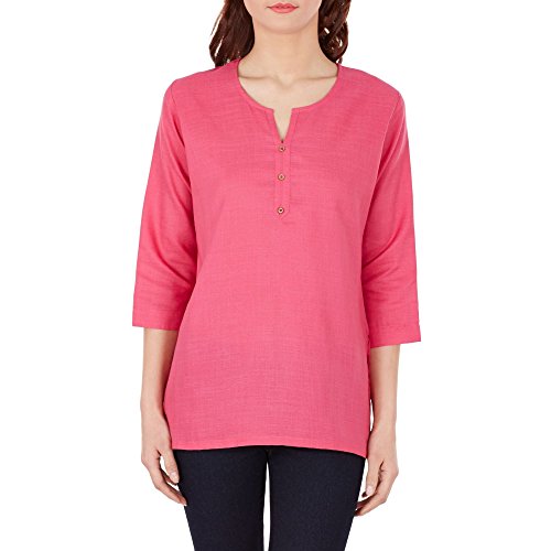Indian kurtis for women tunic, pink, size xxl - luxurio…