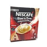 4 PACK ★ Nescafe Improved 3 in 1 Original (was Regular) Pre mix Instant Coffee ★ Creamier, Tastier ★ Make Your Life Easier ★ From a Trusted and Well-Loved Brand ★ 19g per Stick with 120 Sticks in Total