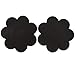 Jovivi 9 Pairs Nipple Covers Satins Pasties Disposable Self-adhesive Pasties Stickers Breast Petals, Different Style Set (Black Color 9 Pairs Set)