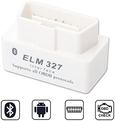 SHISHUO Bluetooth OBD2 Scanner Adapter - Android Car Checking Engine Diagnostic Code Reader Scan Tool