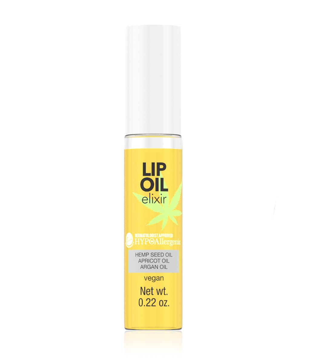 Bell HYPOAllergenic Lip Oil Elixir with Hemp Seed, Apricot Kernel & Argan Oil 6.5g