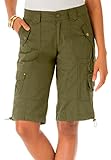 Roamans Women's Plus Size Bermuda Shorts