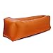 Sleeping Cloud Inflatable Lounger Bag Ripstop - Outdoor Hammock Portable Air Sofa Bag - Hangout Air Couch Sleeping Bag For Hiking Camping Picnics&Music Festivals (Orange)