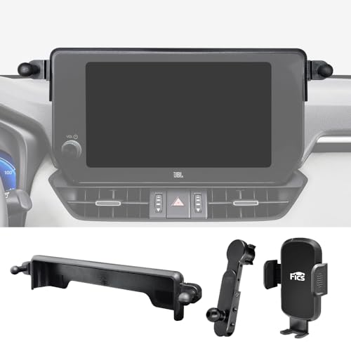 Photo 1 of FICS Phone Holder Compatible with JBL Monitor Hybrid Limited, Hybrid XSE, Limited, TRD Off-Road Trim 10.5" Monitor of Toyota RAV4 (RAV4 2024)