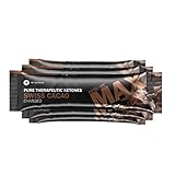 KETO//OS MAX Swiss Cacao CHARGED, BHB Salts Ketogenic Supplement - Beta Hydroxybutyrates Exogenous Ketones for Fat Loss, Workout Energy Boost and Weight Management through Fast Ketosis, 7 Sachets