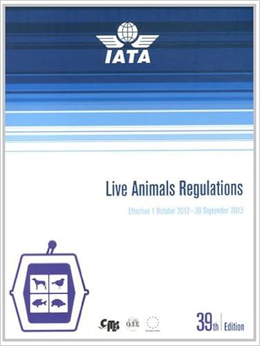 Iata Live Animal Regulations 2013 International Air Transport Association 9789292338459 Amazon Com Books